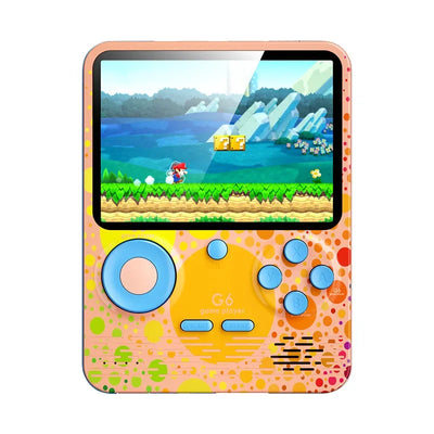 G6 Game Console 3 5 Inch Screen Handheld Game Device Portable Games Support 2 Players Video Gaming Machine for Kids