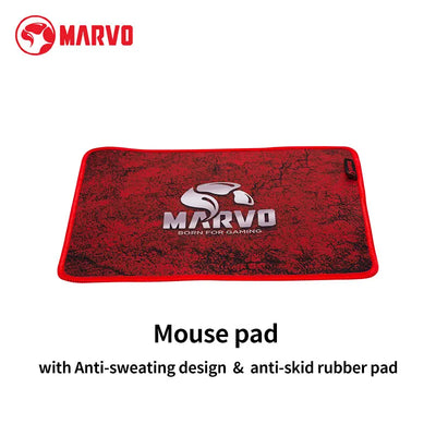 Gaming Keyboard And Mouse It Contains Keyboard+Mouse+Headphone And Mouse Pad Set, RGB,Game Wired Keyboard And Mouse Sets