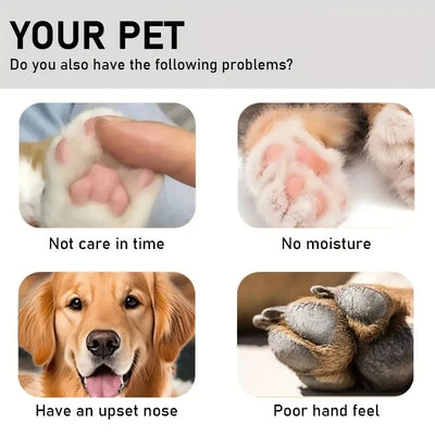 45g Pet Paw Care Cream, Rich in Natural Plant Ingredients Such as Shea Butter and Coconut Oil, Gently Moisturizes and Quickly Relieves Dry Paws, and Cares for the Health of Pet Paws