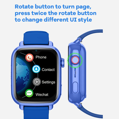4G Smart Watch Kids Video Call SOS Camera Monitor GPS WIFI Tracker Location Phone Watch APP Download Child Smartwatch.
