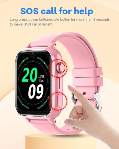 4G Smart Watch Kids Video Call SOS Camera Monitor GPS WIFI Tracker Location Phone Watch APP Download Child Smartwatch.